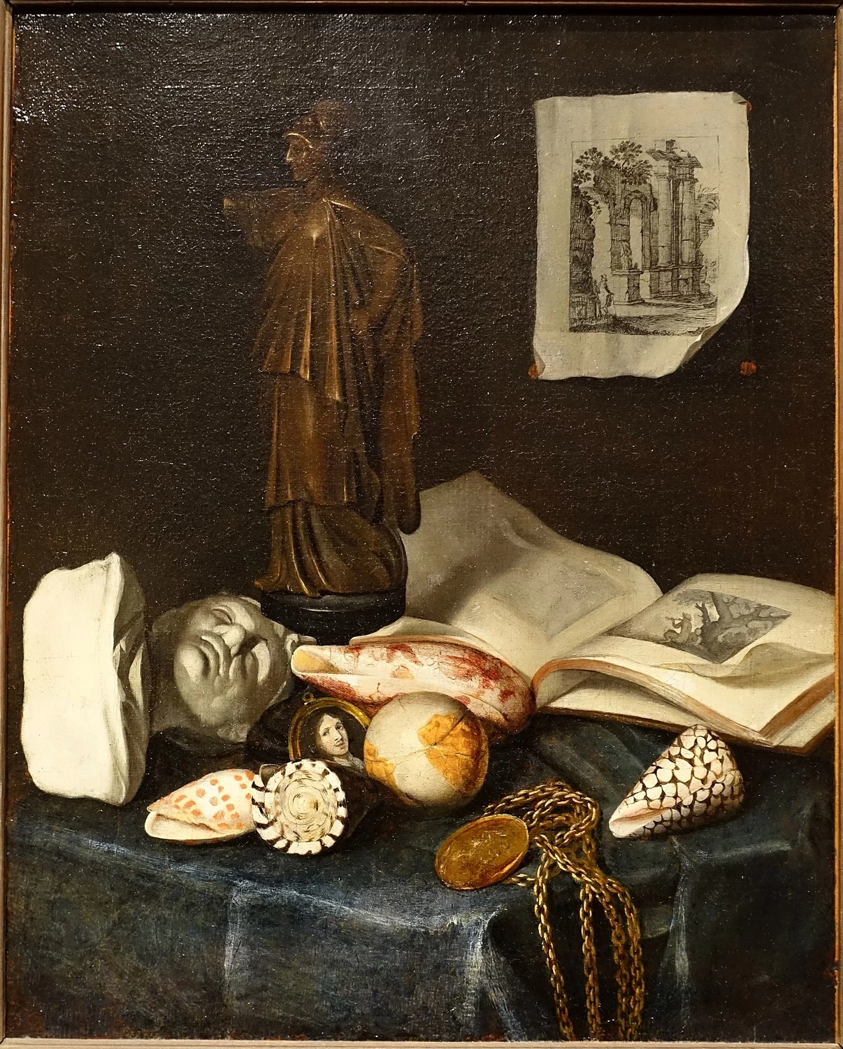 Natura morta con statuetta e conchiglie - Princeton University Art Museum